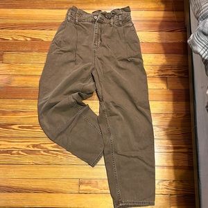 Zara Paper Bag Jeans